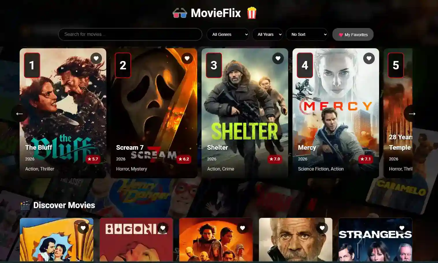MovieFlix Project